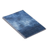 Denim Texture: Worldof Fabric Background Notizblock (Rechte Seite)
