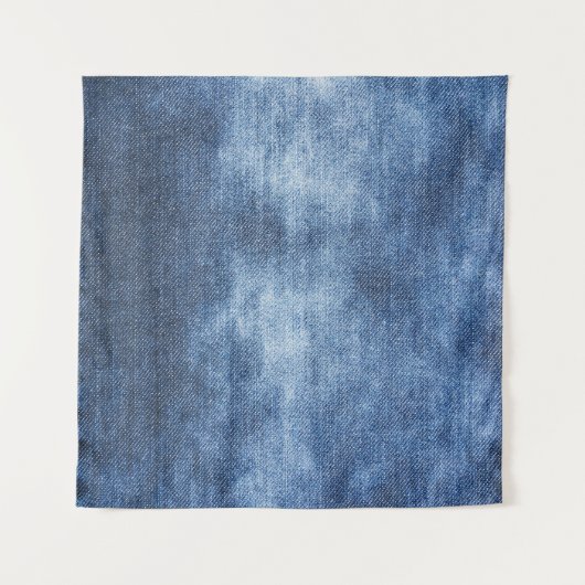 Denim Texture: Worldof Fabric Background Wandteppich (Vorderseite (Horizontal))