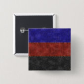 Denim Textured Seamless Polyamory Prilag Flag Button (Vorne & Hinten)