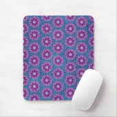 Denim und Blume rosa und blaue Mousepad (Mit Mouse)