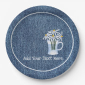 Denim und Daisys Pappteller (Vorderseite)