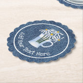 Denim und Daisys Untersetzer (angewinkelt)