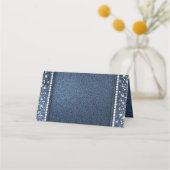Denim und Diamond Platzkarte (Rückseite)