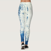 Denim und Glitzer Leggings (Rückseite)