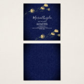 Denim und Wilde Blume Yellow Blue Salon (Vorne & Hinten)