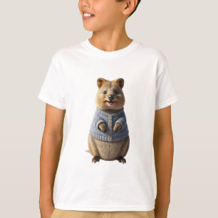 Denim-Weste Capybara Kinder T-Shirt