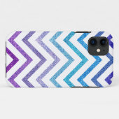 Denim-Zickzack Pastellweiß Case-Mate iPhone Hülle (Rückseite (Horizontal))