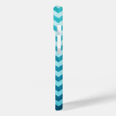 Denim Zickzack von Shirley Taylor Case-Mate iPhone Hülle (Rückseite / Links)