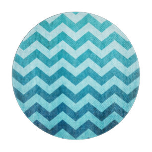 Denim Zickzack von Shirley Taylor Schneidebrett