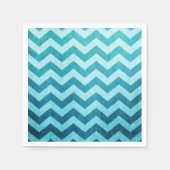 Denim Zickzack von Shirley Taylor Serviette (Vorderseite)