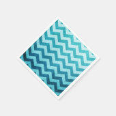 Denim Zickzack von Shirley Taylor Serviette (Ecke)