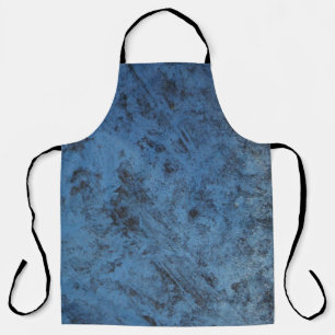 Denimblau einfarbig Antiques Auto, rostiges Metall Schürze