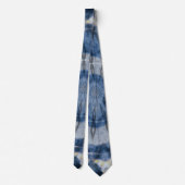 Denimblau krawatte (Rückseite)