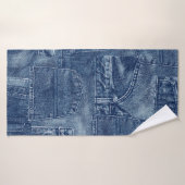Denimmaterial, Badehandtuch (Badehandtuch)