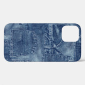 Denimmaterial, Case-Mate iPhone Hülle (Rückseite (Horizontal))