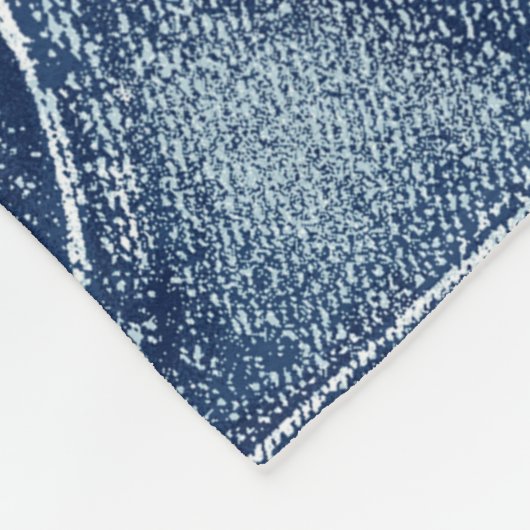 Denimmaterial, Fleecedecke (Ecke)