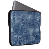 Denimmaterial, Laptopschutzhülle (Vorne Rechts)