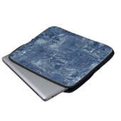 Denimmaterial, Laptopschutzhülle (Vorne Knopf)