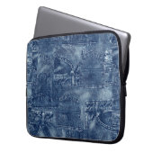 Denimmaterial, Laptopschutzhülle (Vorderseite Links)