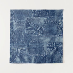 Denimmaterial, Wandteppich