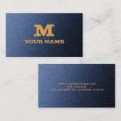 Denin Entwurfs-Visitenkarte kundengerecht Visitenkarte (Vorne/Hinten)