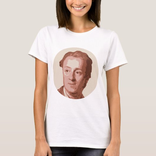Denis Diderot T-Shirt (Vorderseite)