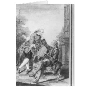 Denis Diderot und Melchior, Baron de Grimm