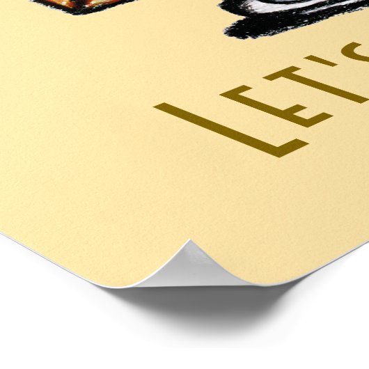 Denis Gaston Art Poster (Ecke)