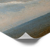 Denis' Studie mit einem Sonnenuntergang in der Näh Poster (Ecke)