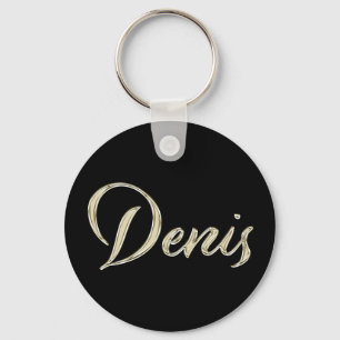 Denis whitegold Button Schlüsselger Schlüsselanhänger