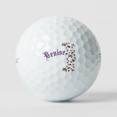 Denise Name, mit australischer Tierwelt, Golfball (Vorderseite)
