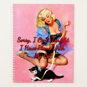 Denise Purrty von Gil Elvgren aus den 50er Jahren Planer