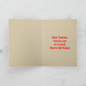 Denise Shoes Happy Birthday Card Karte (Innenseite)