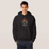 Denison Texas Mountain Sunset Sunrise Kayaking Hoodie (Vorne ganz)