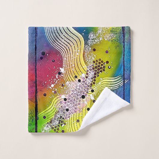 DENK AN Christèle Chabrette Badhandtuch Set (Waschlappen)