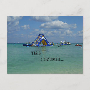 Denk an Cozumel! Postkarte
