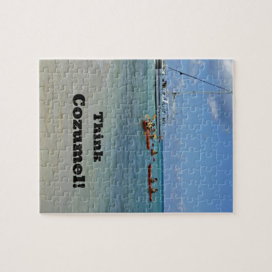 Denk an Cozumel! Puzzle (Horizontal)