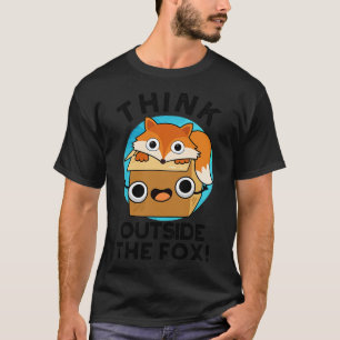 Denk außerhalb des Fuchses Lustiger Tierwitz 1 T-Shirt