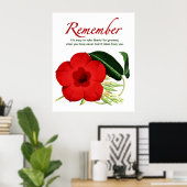 Denk dran. Es ist leicht, Freiheit als selbstverst Poster (Heimbüro)