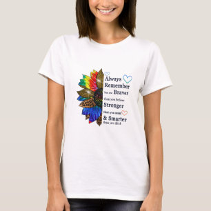 Denk immer daran, mutig zu sein, als du glaubst T-Shirt