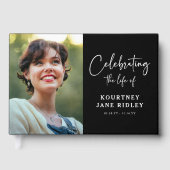 Denk-mal Foto & Nachricht Beileid Gästebuch (Vorderseite)