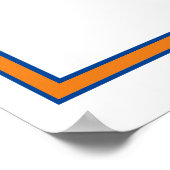 Denk nach! Außerhalb der Box (benutzerdefinierbar) Poster (Ecke)