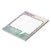 Denkbares Blasebalgie-Brainstorming Dry Erase Boar Notizblock (Rotiert)