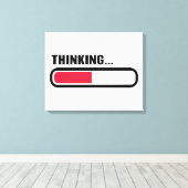 Denkbelastung Leinwanddruck (Insitu (Holzboden))