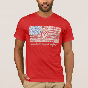 Denke-an-jeden-der-im-Einsatz-ist-T-Shirt T-Shirt