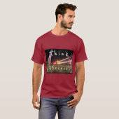 Denke anders Extended Blundering-Shirt T-Shirt (Vorne ganz)