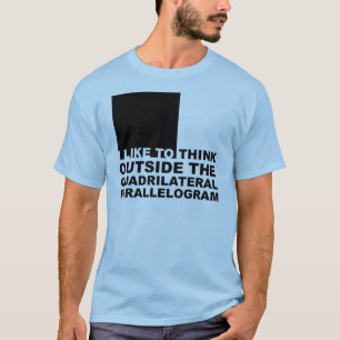 Denke außerhalb der Kiste Lustiges T-Shirt