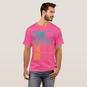 Denke außerhalb des Bo-Boy T-Shirt (Vorne ganz)