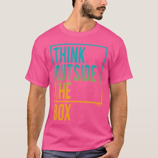 Denke außerhalb des Bo-Boy T-Shirt (Vorderseite)