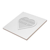 Denke daran, dass ich dich Liebe Fliese (Seite)